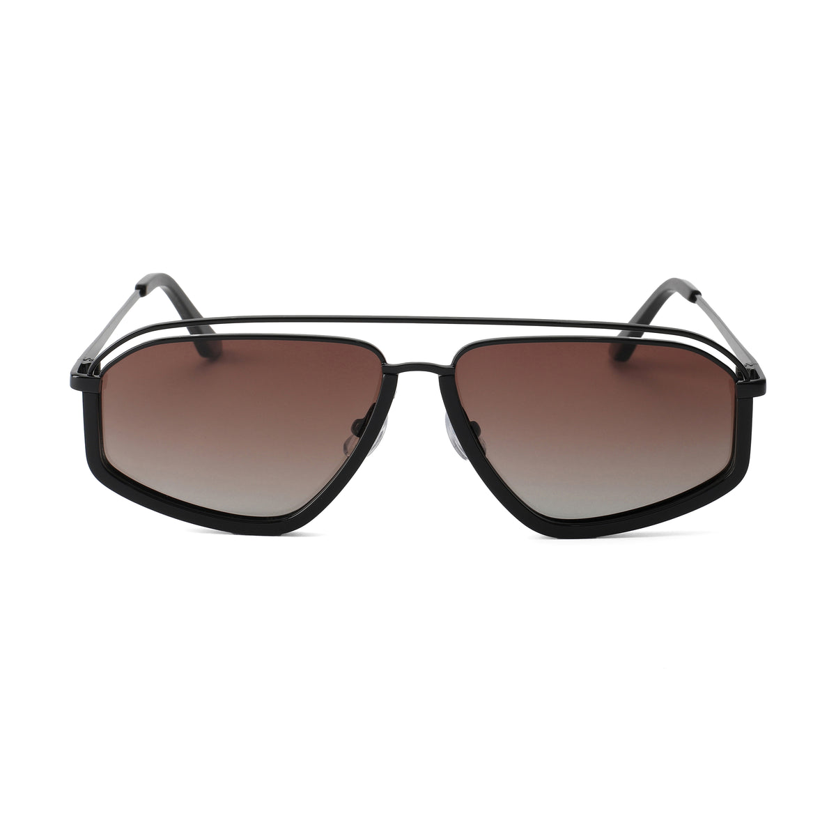 NWT Free People x Eleventh Hour Small Aviator Sunglasses in Gold Tort Brown Best Sunglasses For Women - Eleventh Hour – ELEVENTH HOUR main image 3