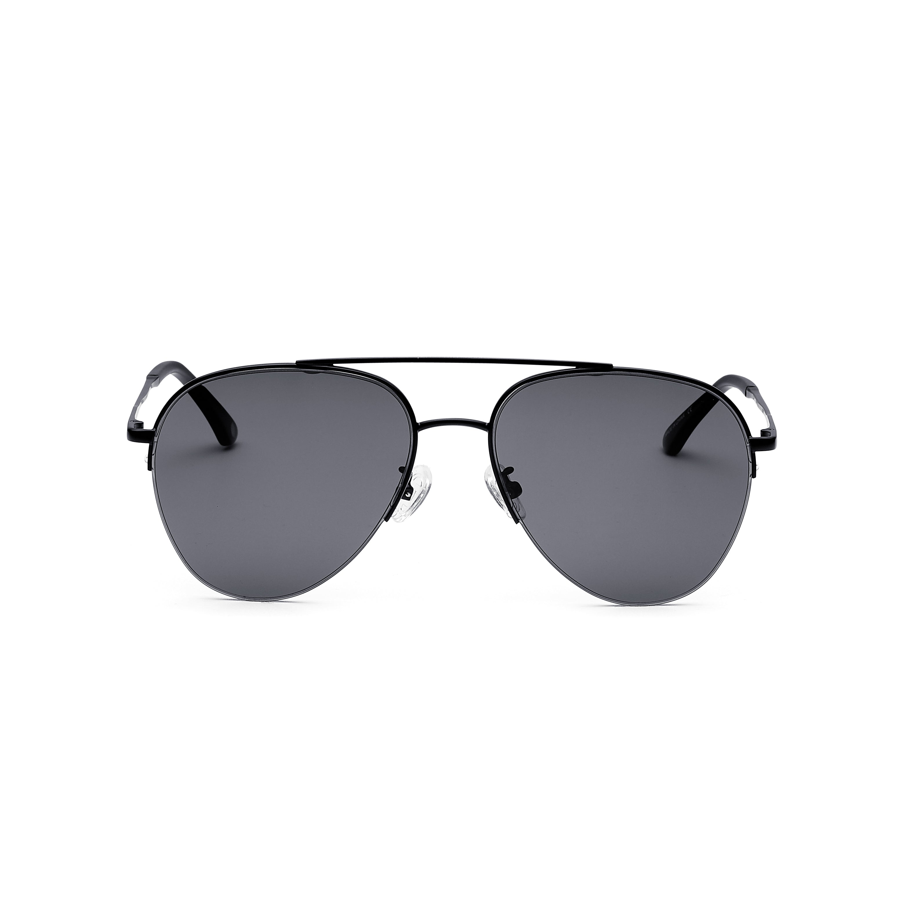 Eleventh Hour Tea Time - Oversized Women's Aviator Sunglasses