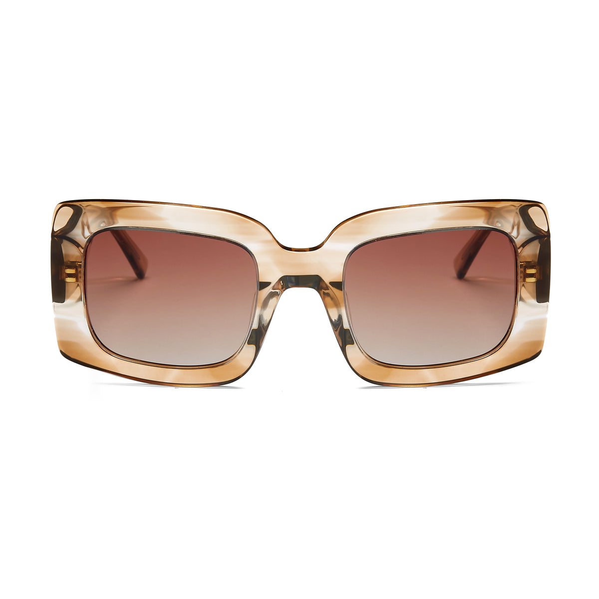 Eleventh Hour Maryssa Sunglasses Oversized Square Trendy Look Polarized Classic Sunglasses - Shop Eleventh Hour – ELEVENTH HOUR main image 3
